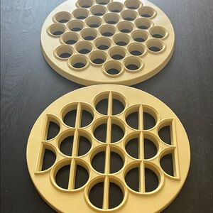 Vintage 1984 Action’s pierogi / ravioli/pelmeni maker forms .  Unused.